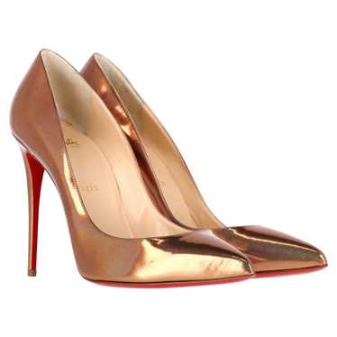 Product Details Christian Louboutin Bronze Metall… - image 1