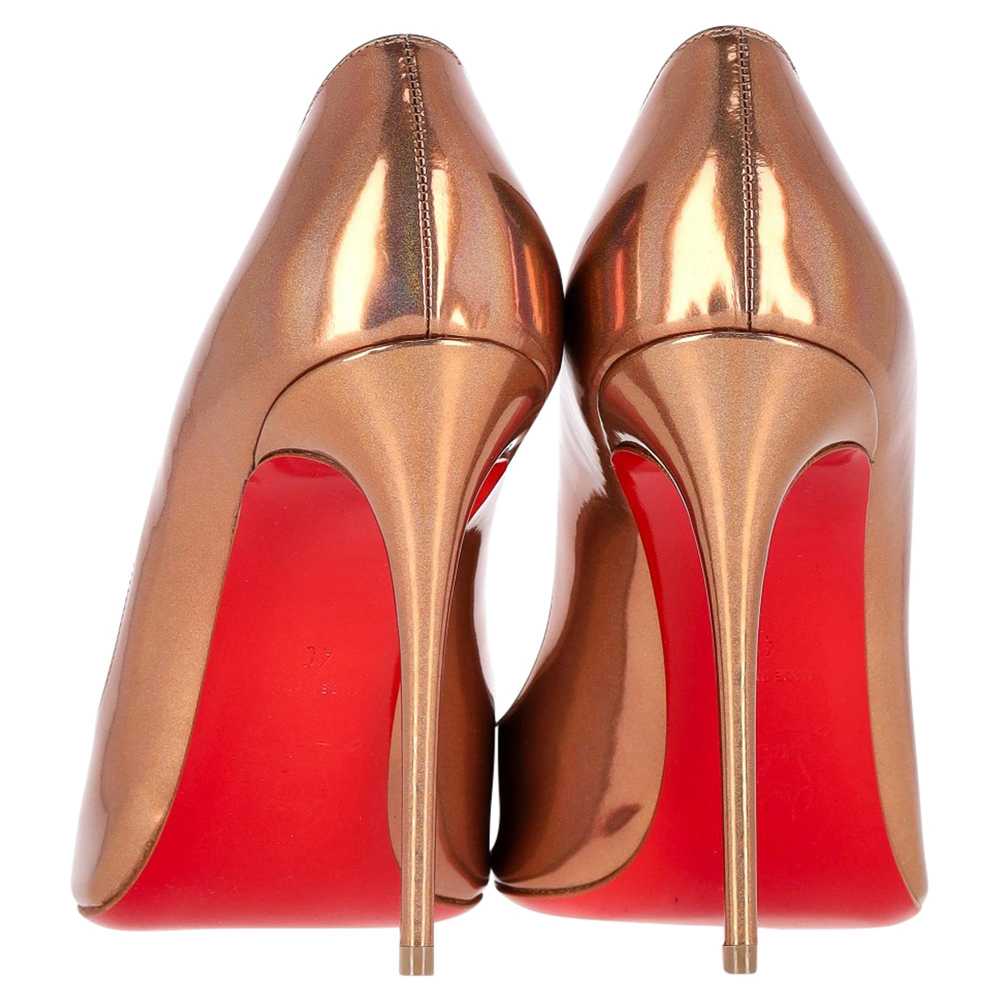 Product Details Christian Louboutin Bronze Metall… - image 4