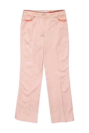 Escada - Peach Pink Satin Pants Sz 2