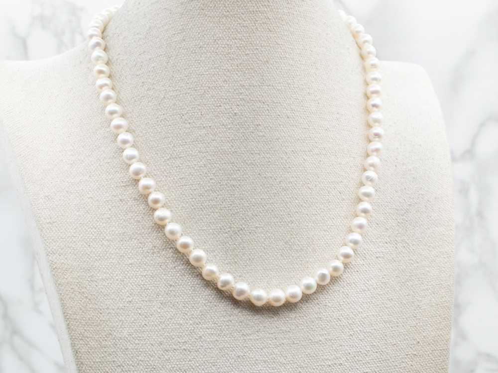 Freshwater Pearl Beaded Necklace - image 5