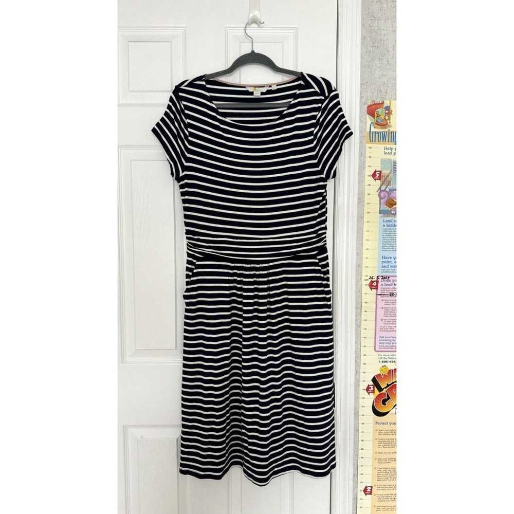 NWOT Boden Amelie Jersey Stripped Dress Size 10 K… - image 2