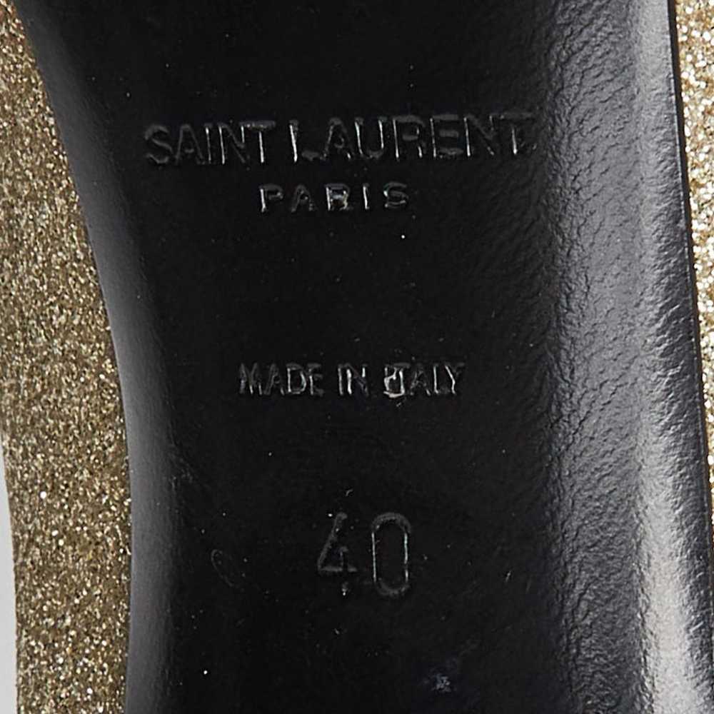 Saint Laurent Glitter heels - image 7