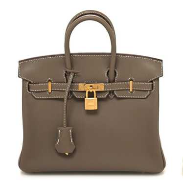 HERMES Swift Birkin 25 Etoupe