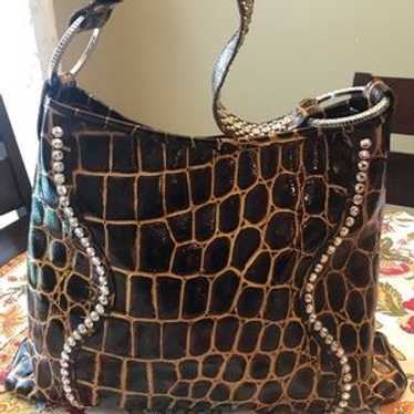 00s　archive　Swarovski Can shoulder bag 00s archive Swarovski Can shoulder bag