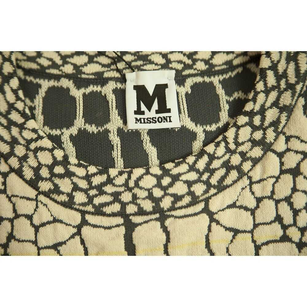 M Missoni Multicolor Crocodile Pattern Sleeveless… - image 3