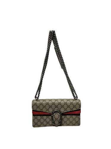 GUCCI/Cross Body Bag/Monogram/Leather/RED/Gucci GG