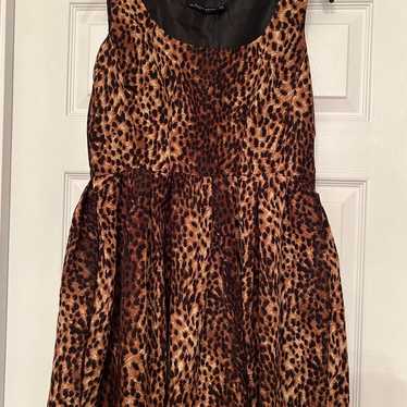 ZARA Woman Cheetah Print Dress