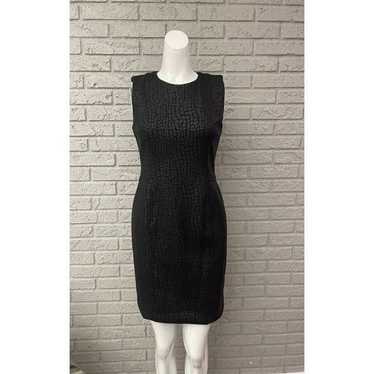 Calvin Klein Sleeveless Black on Black Animal Pri… - image 1