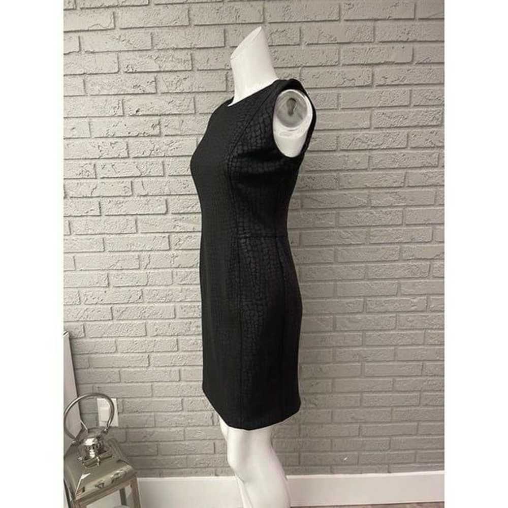 Calvin Klein Sleeveless Black on Black Animal Pri… - image 3