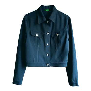 Veste courte bleue