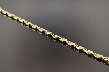 Two Tone Link Bracelet - image 1