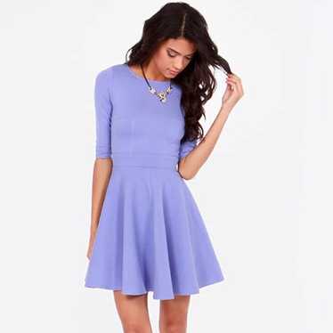 Lulus Just a Twirl Lavender Dress - image 1