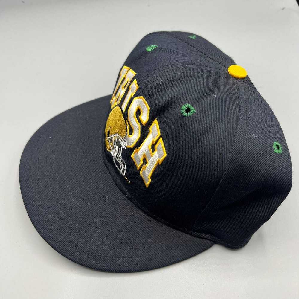 Pro Line Vintage Notre Dame Fighting Irish Hat Me… - image 3