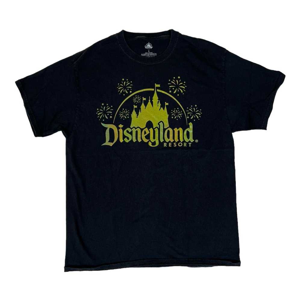 Disney Disneyland Resort T-Shirt Metallic Rainbow… - image 1