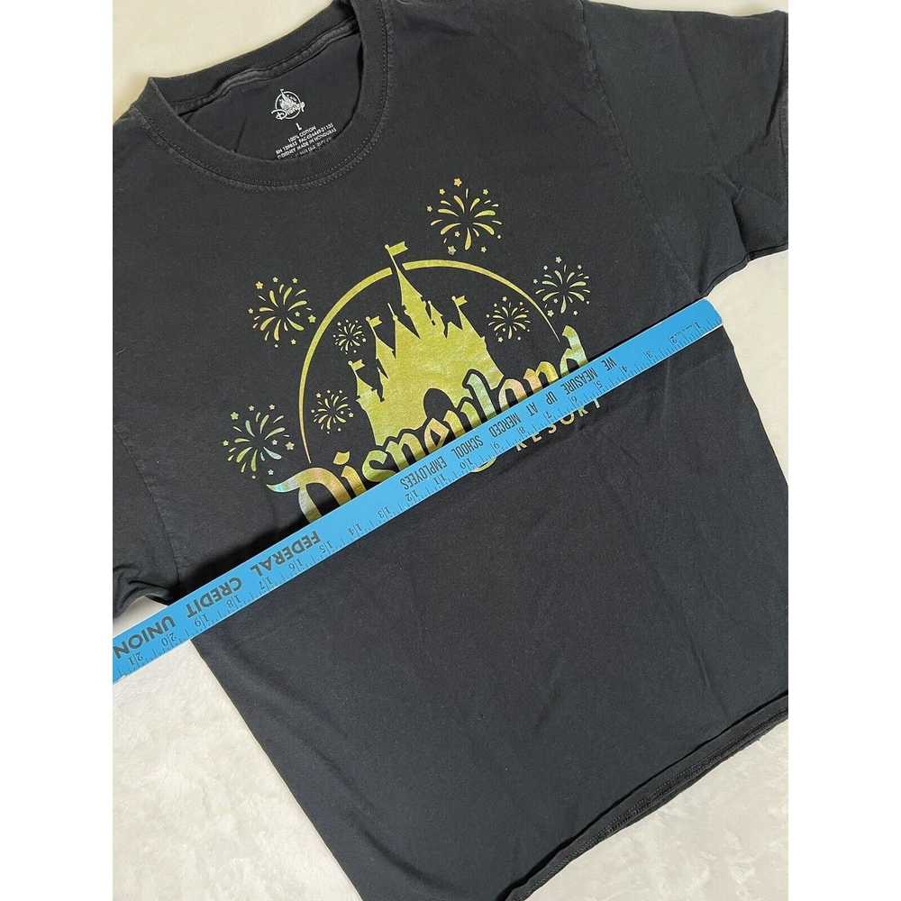 Disney Disneyland Resort T-Shirt Metallic Rainbow… - image 5