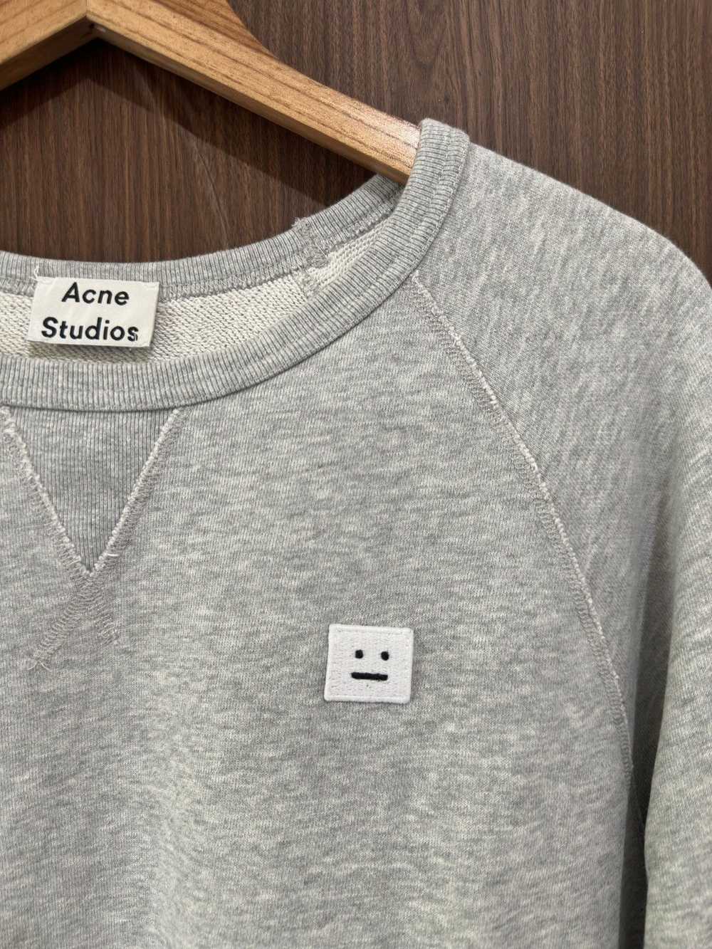 Acne Studios Acne Studios college face sweatshirt - image 3