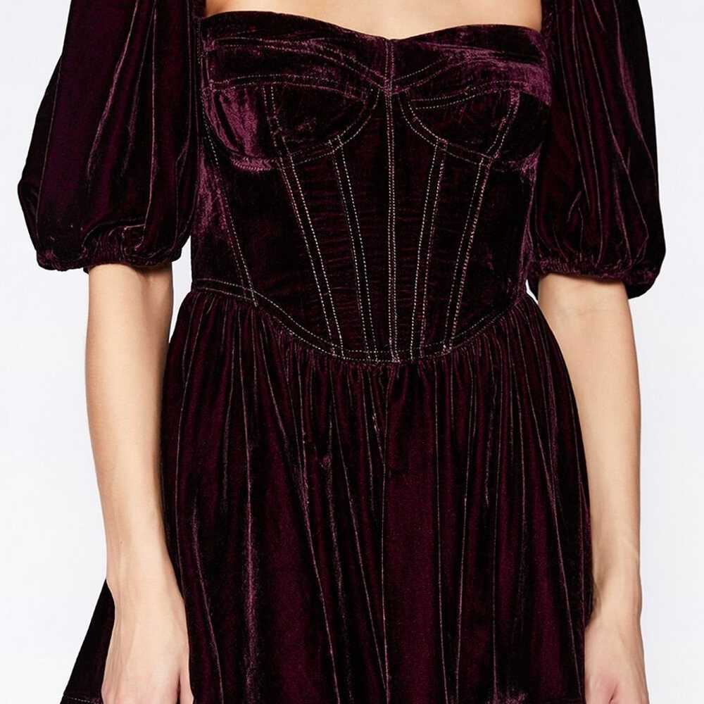 BARDOT Velvet Mini Dress - image 2