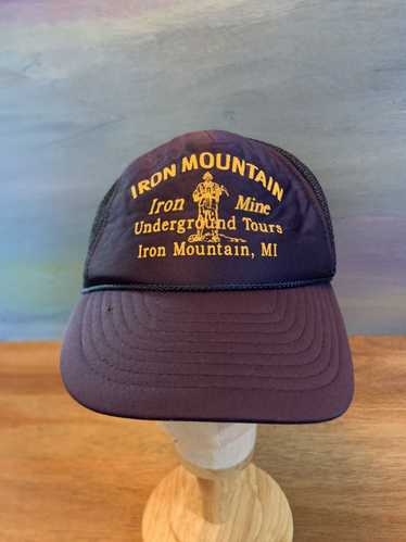 Trucker Hat × Vintage Vintage Trucker Hat Iron Mou