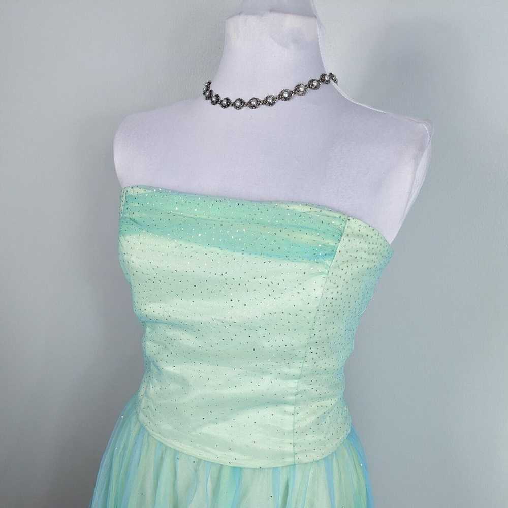 Vintage Dave & Johnny Prom Dress Ball Gown Set Fa… - image 2