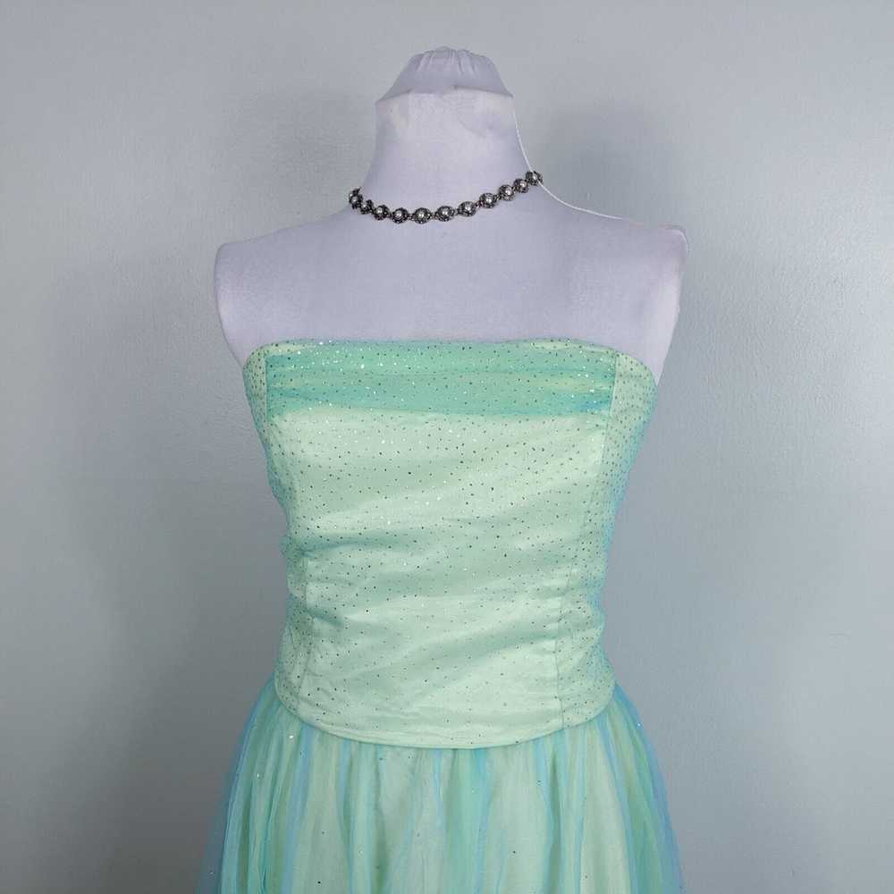 Vintage Dave & Johnny Prom Dress Ball Gown Set Fa… - image 7