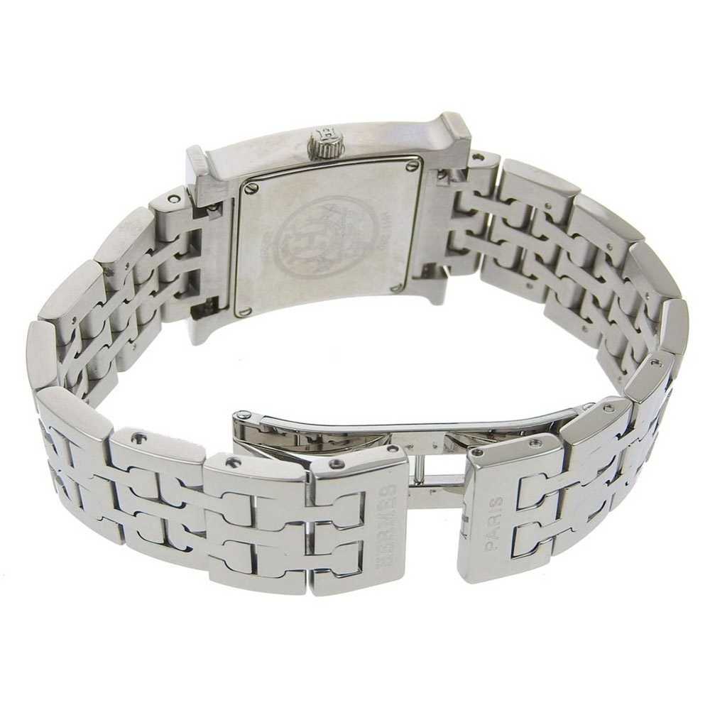 Hermes Hermes H Watch Wristwatch Diamond Bezel HH… - image 5