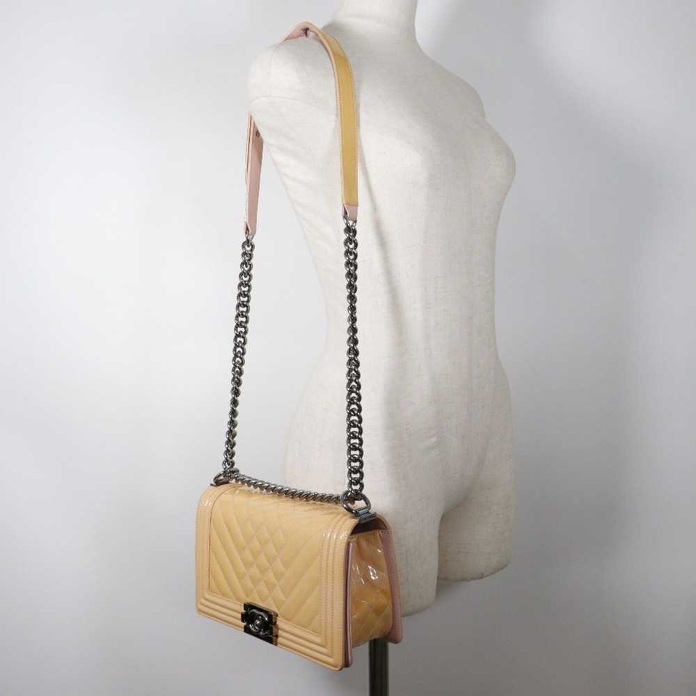 Chanel CHANEL Chain Shoulder Bag Boy Chanel Paten… - image 10