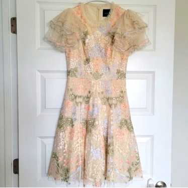 NWOT needle and thread skin blossom dress