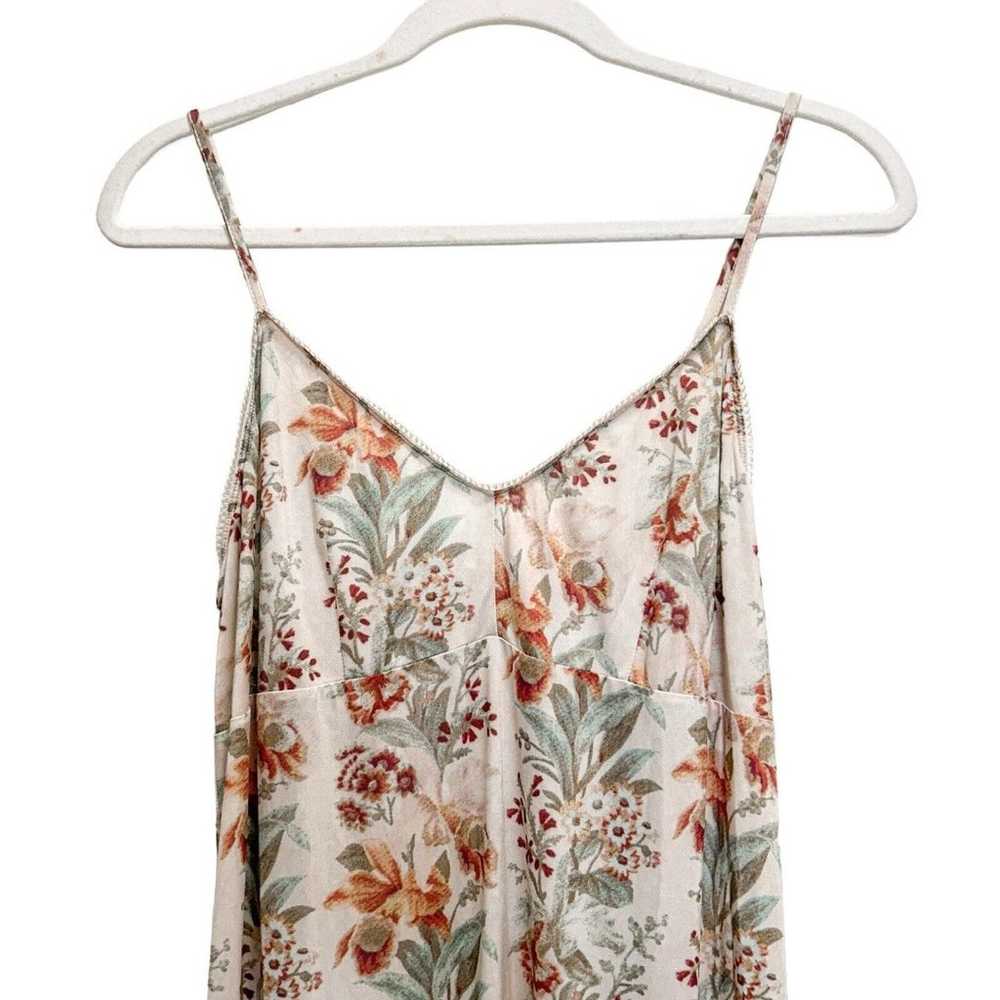 Zimmermann Folly Tie Neck Silk Floral Midi Dress … - image 11