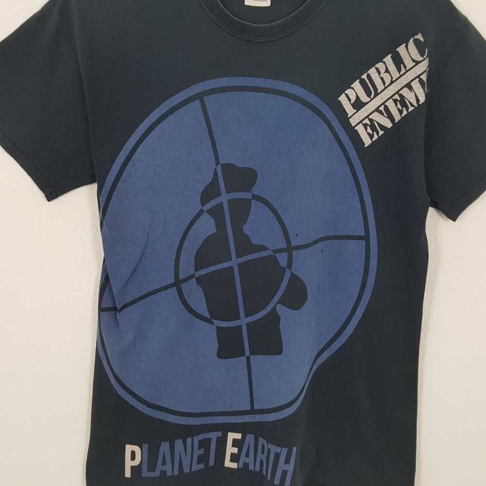 Band Tees × Rap Tees × Vintage PUBLIC ENEMY Hip H… - image 2