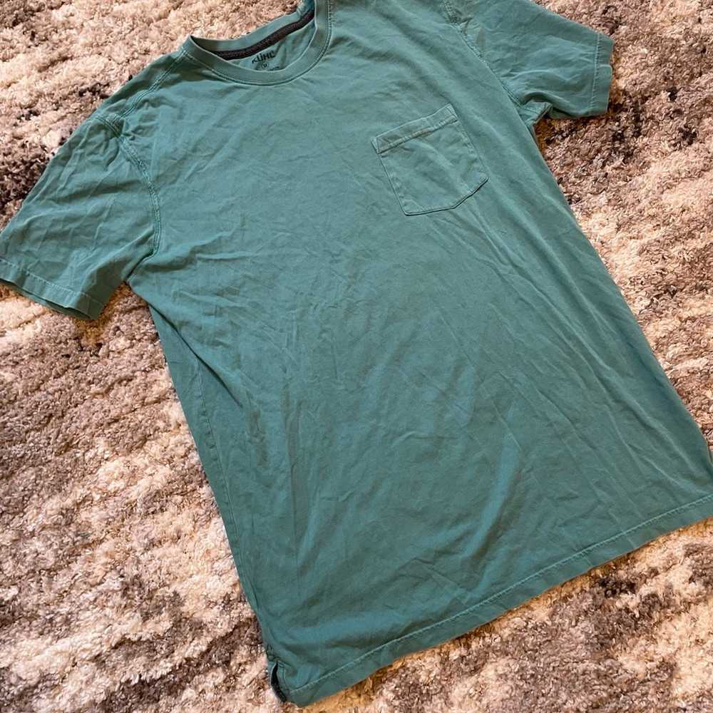 Kuhl T-Shirt Medium Teal Short Sleeve Wildfibre S… - image 2