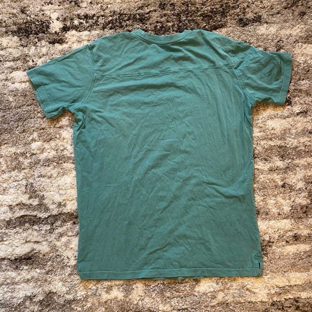 Kuhl T-Shirt Medium Teal Short Sleeve Wildfibre S… - image 5
