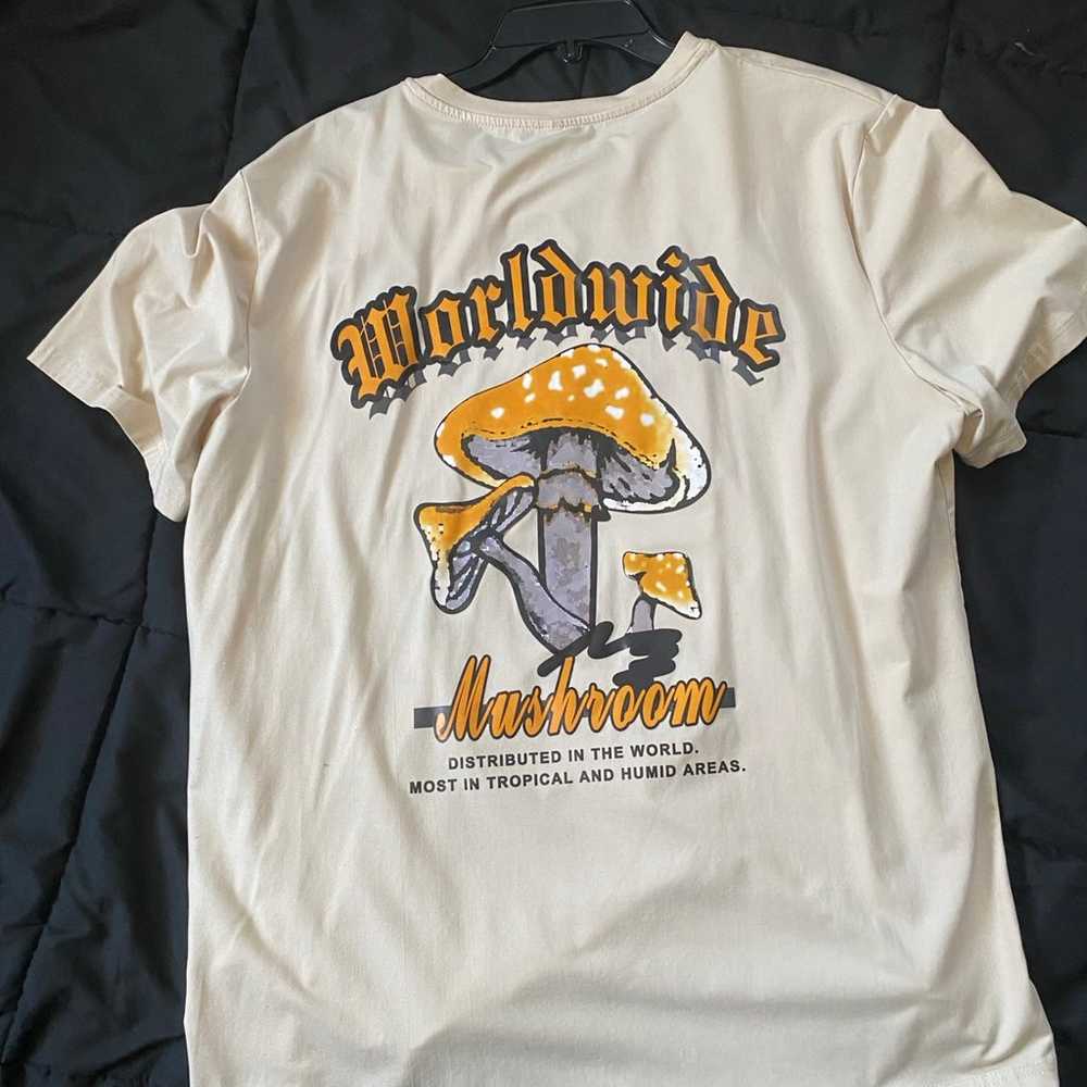 Worldwide mushroom t shirt - image 4