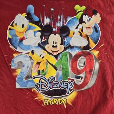 Disney Florida 2019 Micky Goofy Donald Men Large … - image 1