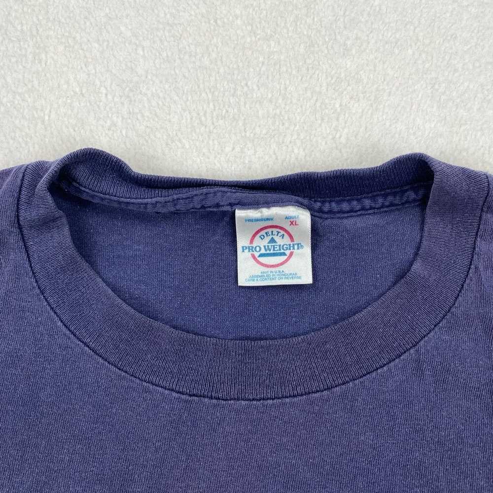Vintage Christian Shirt Size XL Blue Short Sleeve… - image 2