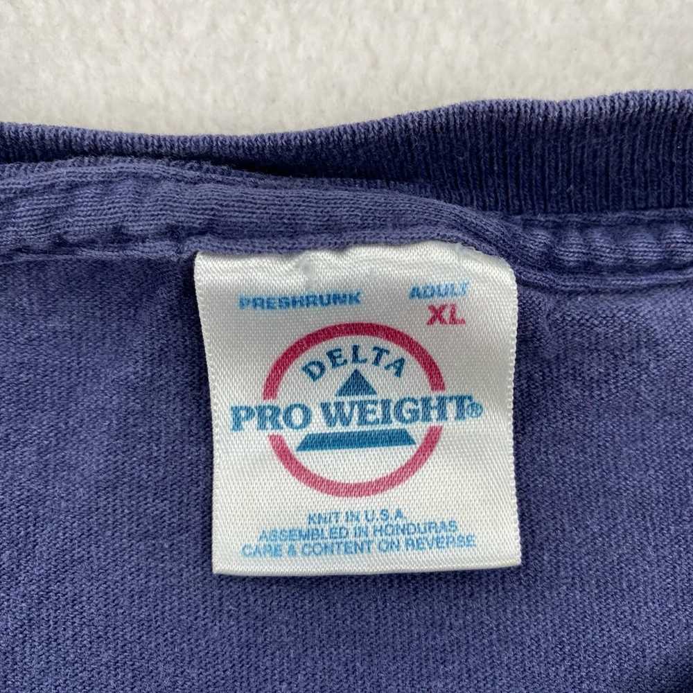 Vintage Christian Shirt Size XL Blue Short Sleeve… - image 3