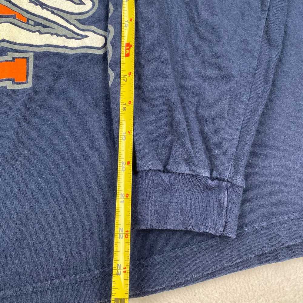 Vintage Tennessee Vols Shirt Size Large Blue Long… - image 10