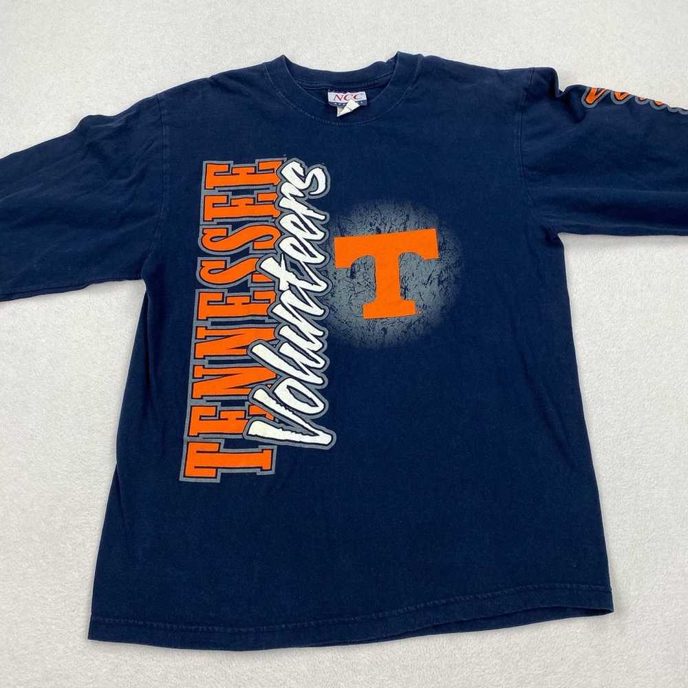 Vintage Tennessee Vols Shirt Size Large Blue Long… - image 4