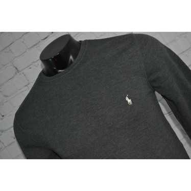 Polo Ralph Lauren Thermal Shirt Gray Long Sleeve … - image 1