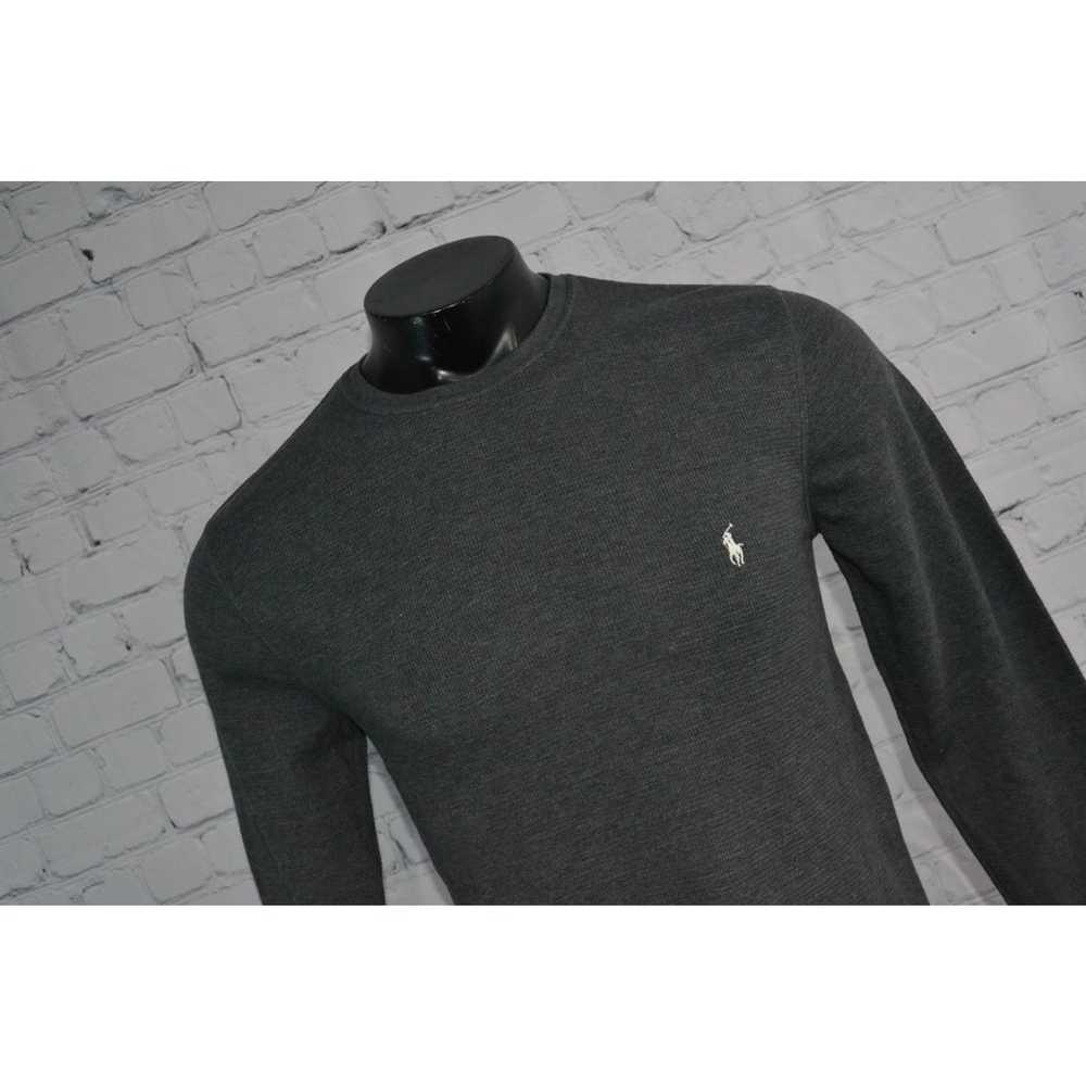 Polo Ralph Lauren Thermal Shirt Gray Long Sleeve … - image 3