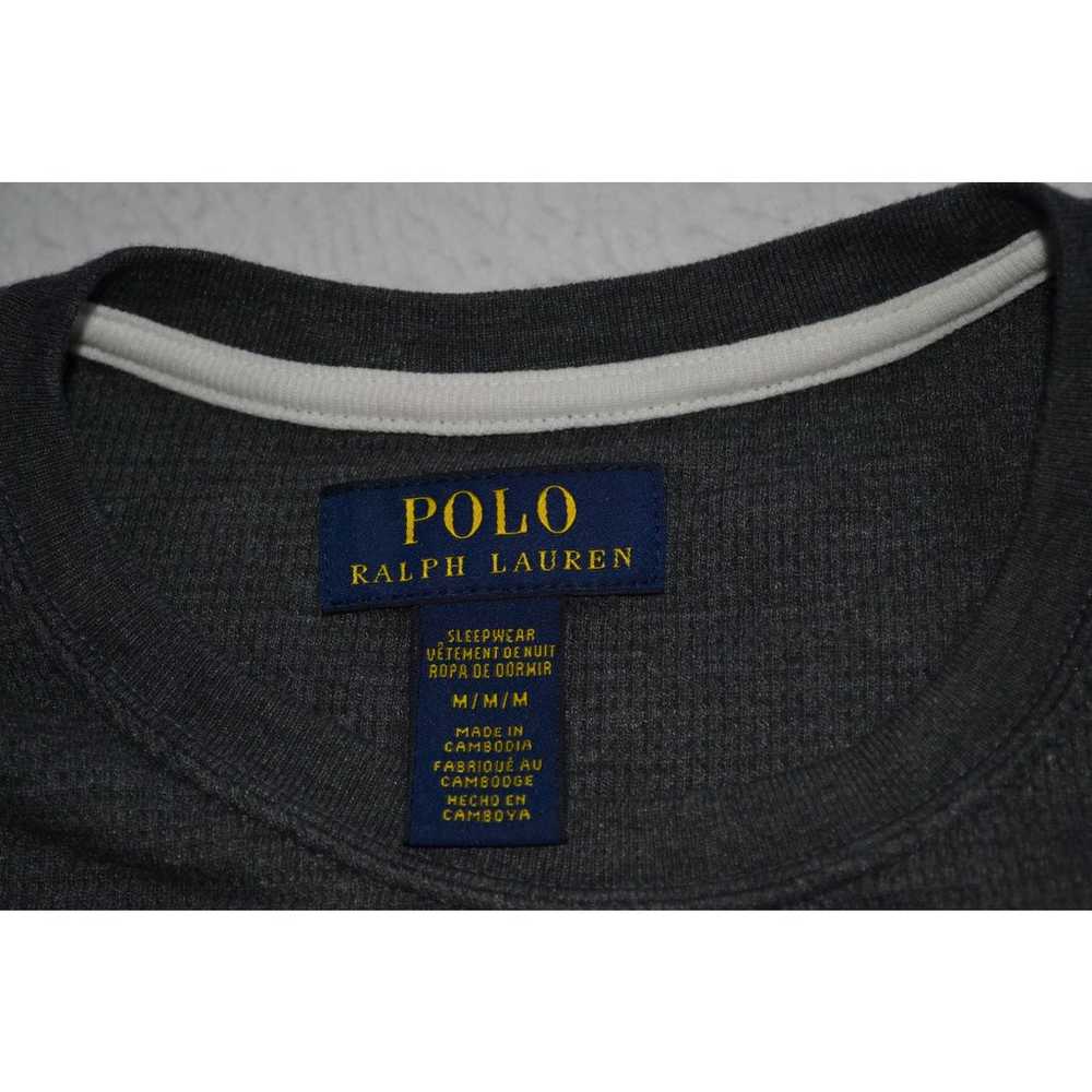 Polo Ralph Lauren Thermal Shirt Gray Long Sleeve … - image 6