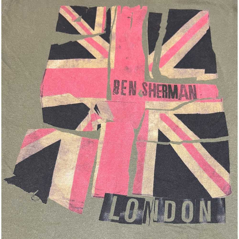 Ben Sherman London Union Jack Retro Distressed Ol… - image 3