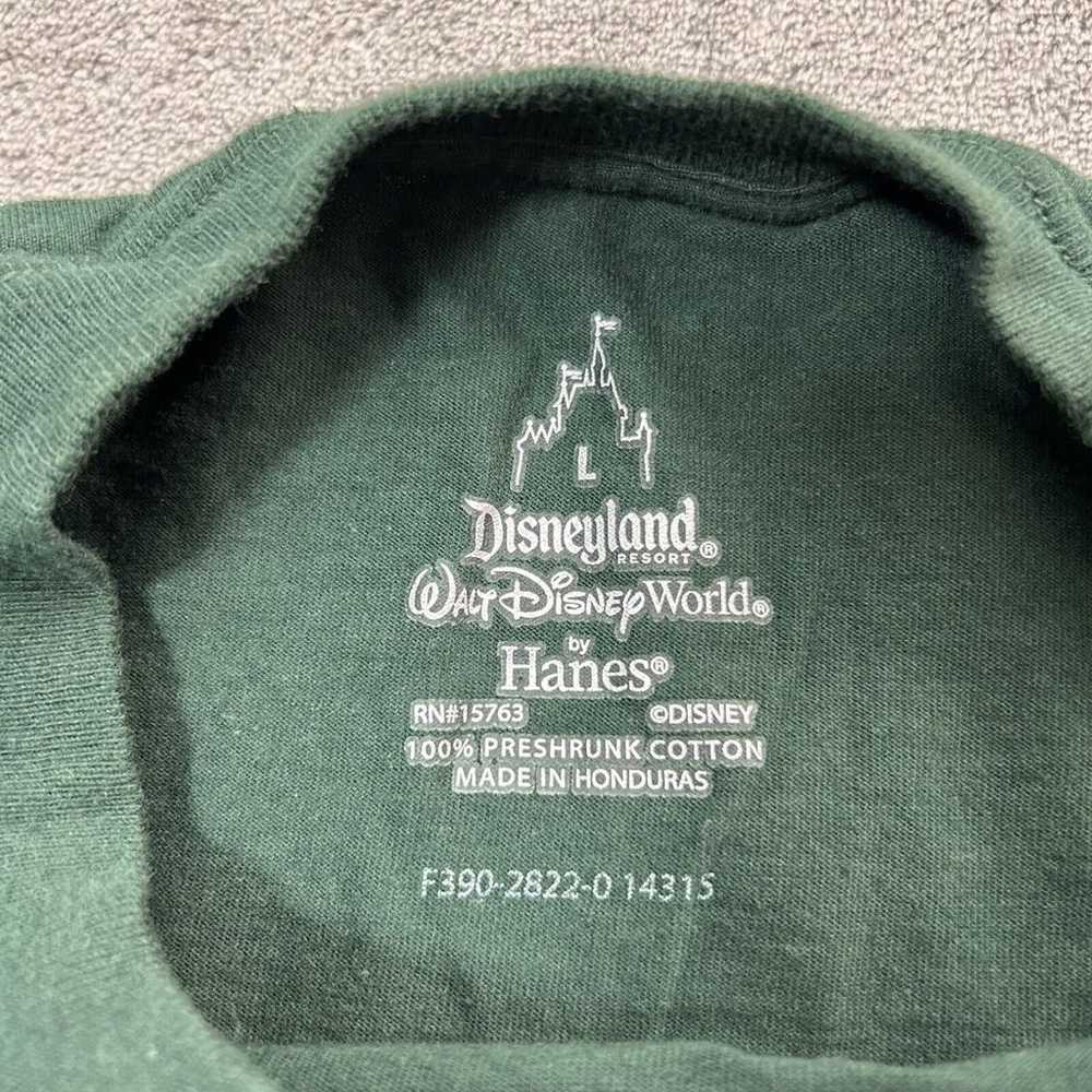 Disneyland Resort Shirt Mens Large Green Haunted … - image 6