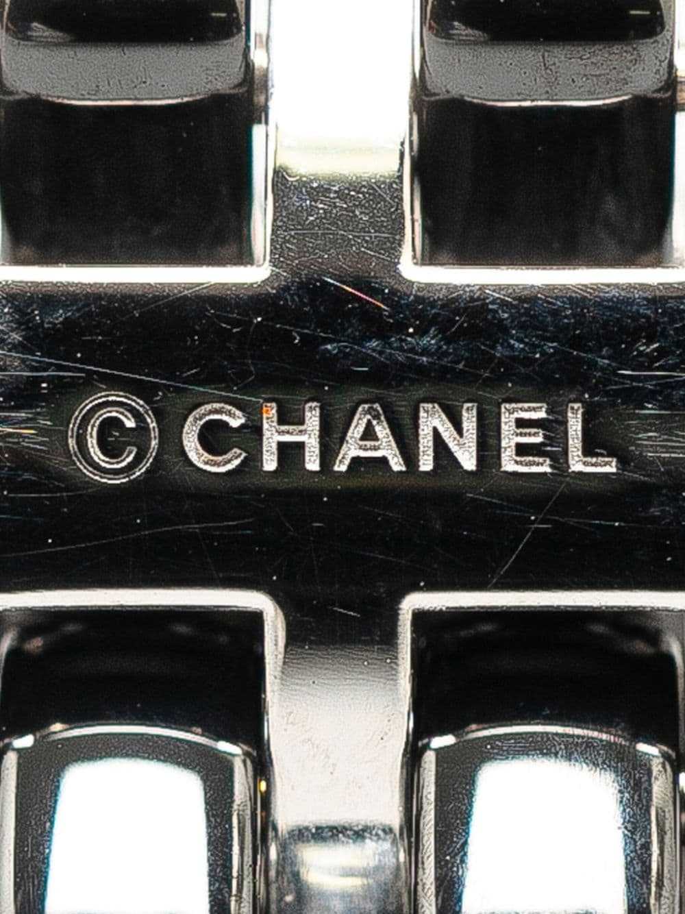 CHANEL Pre-Owned 2000-2020 18K White Gold Diamond… - image 4