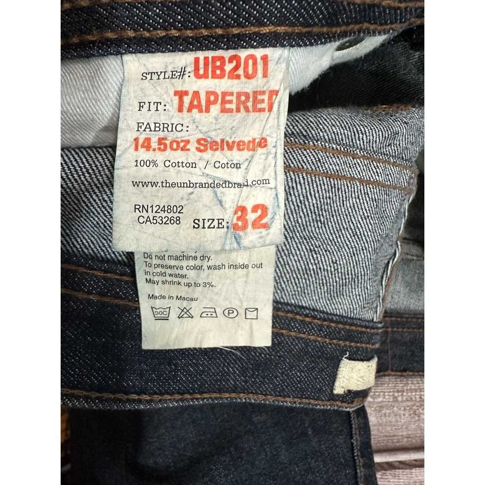 Other Unbranded Brand UB201 Tapered 14.5 oz Raw S… - image 5