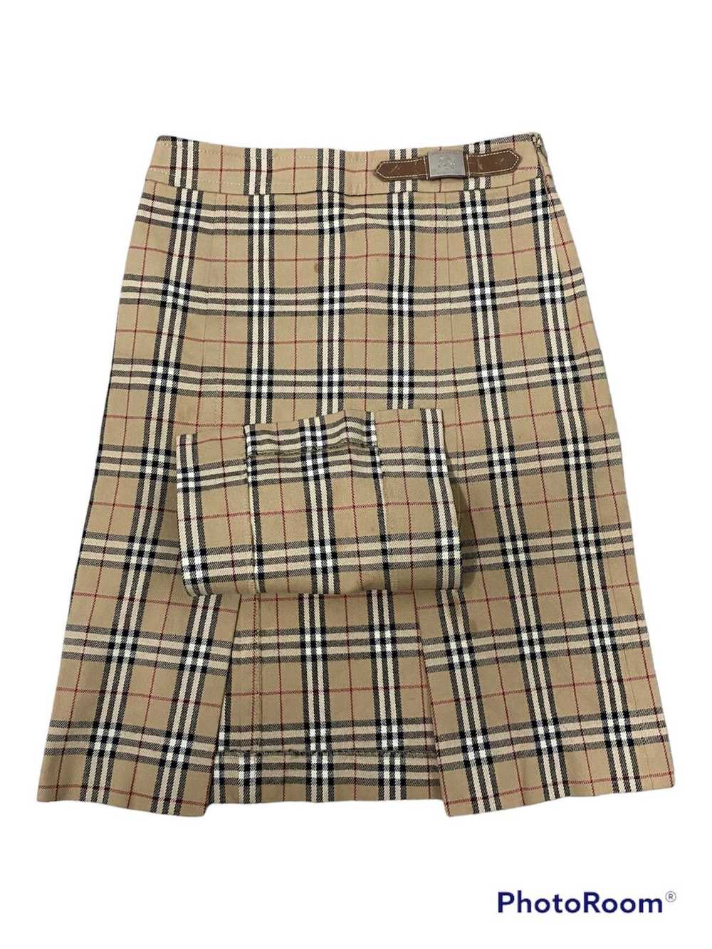 Burberry Vintage Burberry NovaCheck Midi Skirt - image 2