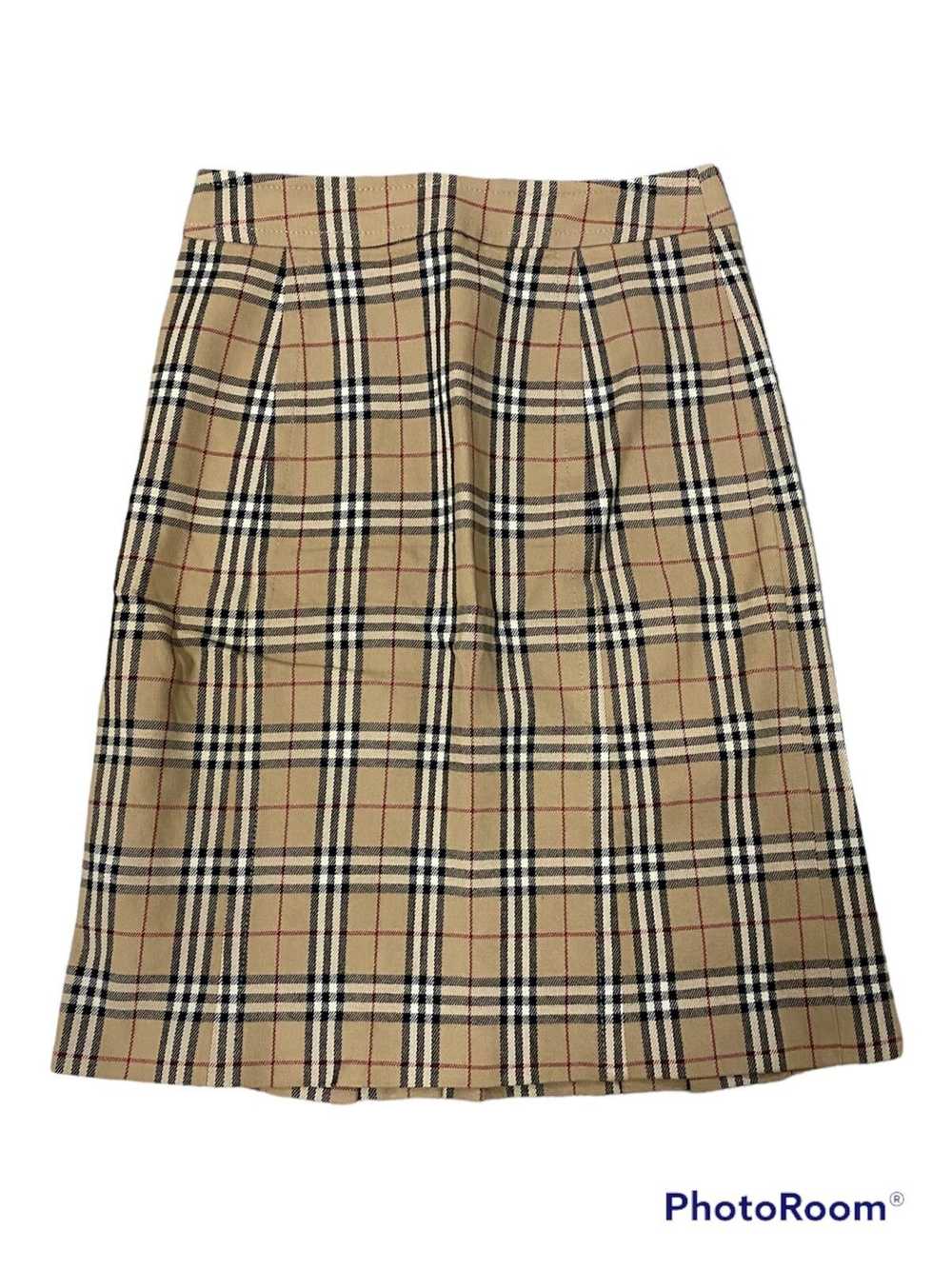 Burberry Vintage Burberry NovaCheck Midi Skirt - image 3