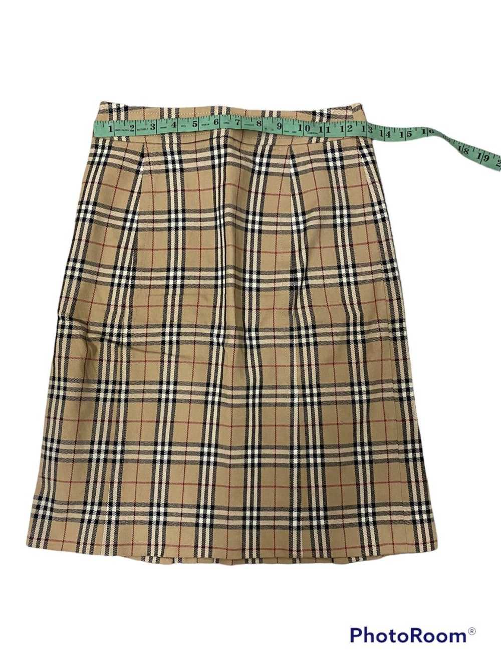 Burberry Vintage Burberry NovaCheck Midi Skirt - image 8