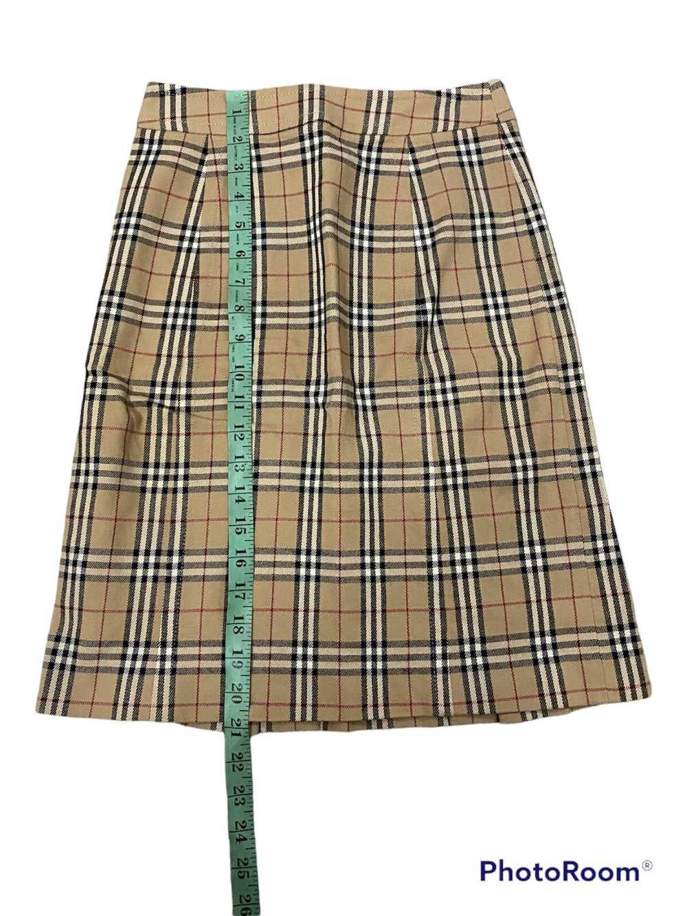 Burberry Vintage Burberry NovaCheck Midi Skirt - image 9