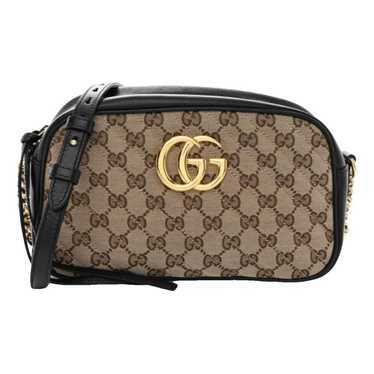 Gucci GG Marmont cloth crossbody bag