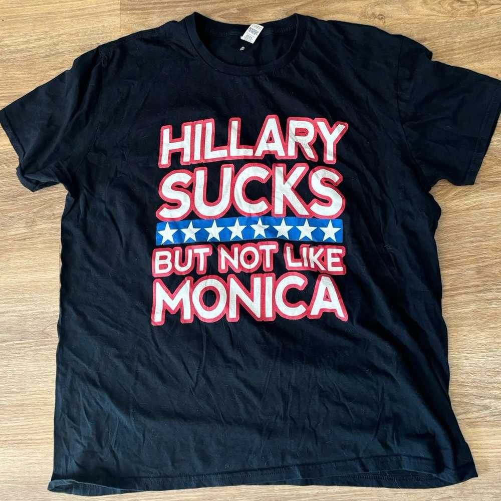 Hillary sucks but not like Monica! Black offensiv… - image 1